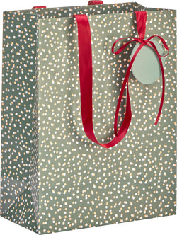 LITTLE DOTS Sacchetto - Verde / B: 23 cm x T: 12 cm x H: 30 cm