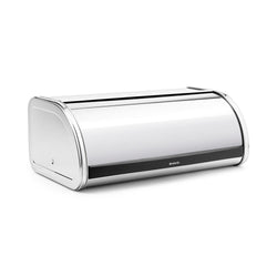 BRAB PORTAPANE BRILLIANT STEEL - Argento / L: 44.5 cm x P: 26.2 cm x A: 17.3 cm