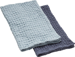 BELISARIO Serviette de cuisine Set - Bleu / L: 50.0 cm x H: 70.0 cm