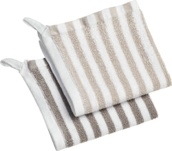 MARIT Torchon - Beige / L: 25.0 cm x H: 25.0 cm