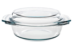 OVEN FORMA CASSERUOLA - Transparente / L: 18.2 cm x P: 18.2 cm x A: 7.0 cm