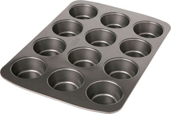 EASY BAKING Moule à muffin - anthracite / L: 38.0 cm x P: 26.0 cm x H: 3.0 cm