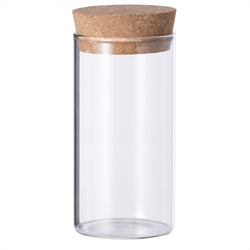 ELVIO Vaso di conservazione - Transparente / A: 15.0 cm