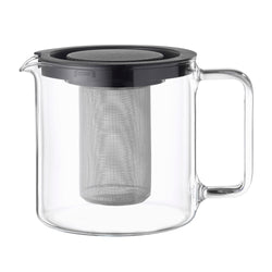 TEA & COFFEE Teekanne - Transparent / B: 19.0 cm x T: 13.5 cm x H: 14.0 cm