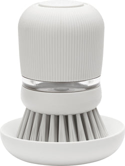 brabantia SINKSIDE Brosse et distributeur de savon - Gris clair / Hauteur : 10,5 cm