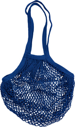 NET Netztasche - Blau / B: 37.0 cm x T: 37.0 cm x H: 65.0 cm