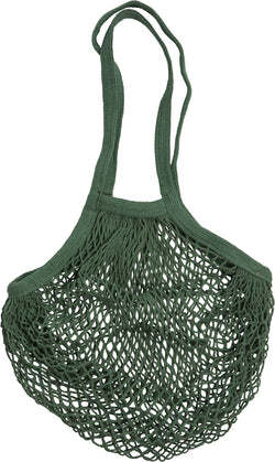 Borsa a rete NET GOTS - Verde / L: 37,0 cm x P: 37,0 cm x A: 65,0 cm
