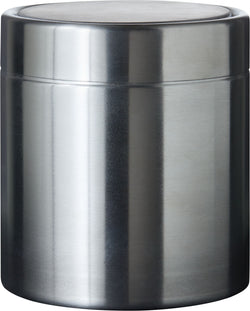 LEVIO Poubelle de table - Argent / Hauteur : 14,0 cm