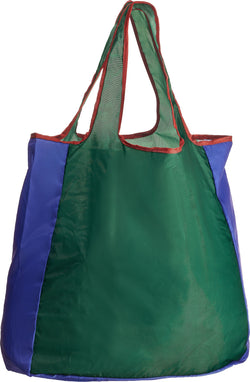 BALENO Einkaufstasche - Blau, Dunkelgruen / B: 40.5 cm x T: 12.0 cm x H: 49.5 cm