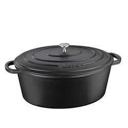 CALIDO Cocotte à braiser - Noir / L: 33.0 cm x P: 26.0 cm x H: 15.0 cm