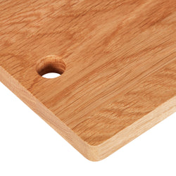 ELEA SCHNEIDEBRETT EICHE FSC 44X15X1.7CM - Natur / B: 44.0 cm x T: 15.0 cm x H: 1.7 cm