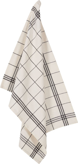 MANILO ASCIUGAPIATTI BIANCO/NERO 50X70CM - Bianco / L: 50.0 cm x A: 70.0 cm