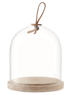 LSA IVALO Cloche à fromage - Nature, transparente / Hauteur : 15,0 cm