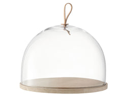 LSA IVALO Cloche à fromage - Nature, transparente / Hauteur : 22,5 cm