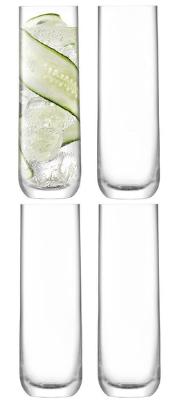 LSA BOROUGH Verre à long drink - Transparent / Hauteur : 18,4 cm