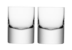 LSA BORIS Verre à whisky - Transparent / Hauteur : 10,5 cm