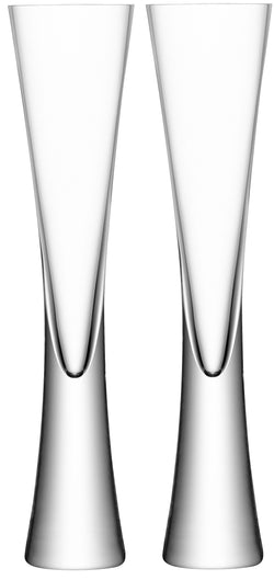 LSA MOYA Set de verres à champagne - Transparent / Hauteur : 25,0 cm