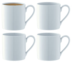 Dine Becher 4er Set 340ml - Bianco / A: 8.5 cm
