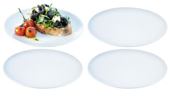 Dine Frühstücksteller 4er Set Ø24cm - Weiss / H: 2.0 cm