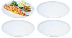 LSA DINE Assiette plate - Blanc / Hauteur : 2,0 cm