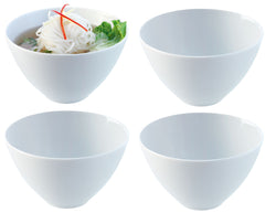 LSA DINE Set de coupes - Blanc / Hauteur : 9,5 cm