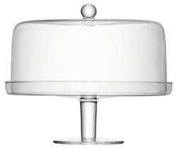 LSA KLARA Cloche à gâteau - Transparent / Hauteur : 30,0 cm