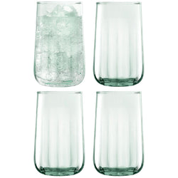 LSA MIA Set de verres à eau - Vert clair / Hauteur : 14,0 cm
