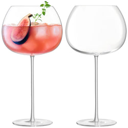 LSA BAR Set de verres a vin - Transparent / Hauteur : 24,7 cm