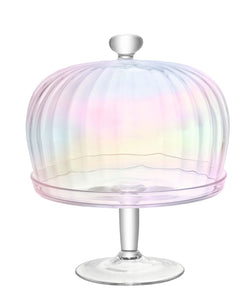 LSA PEARL Cloche à gâteau - Iridescent / Hauteur : 31,1 cm