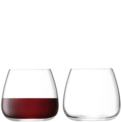 LSA WINE Set de verres a vin - Transparent / Hauteur : 8,5 cm