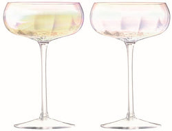 LSA PEARL Set de verres à champagne - Iridescent / Hauteur : 16,0 cm