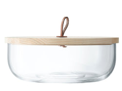 LSA IVALO Boîte de conservation - Nature, transparente / Hauteur : 11,0 cm