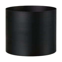 Vaso per piante TRAVIS - Nero / H: 20,0 cm