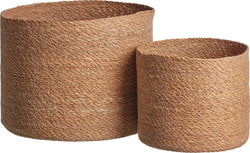 Ensemble de paniers CHRISTA - Naturel