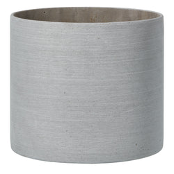 MINEA Pflanzentopf - Grau / H: 20.0 cm