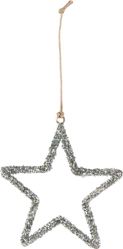 ELEA Glitter Ganci - Argento / D: 11.0 cm