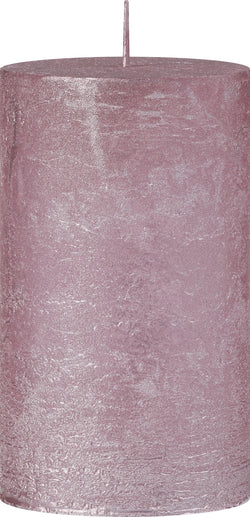 LOU Candela cilindrica - Rosa / A: 12.0 cm