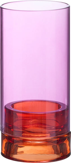 Portacandele REMEMBER - Rosa / H: 19,3 cm