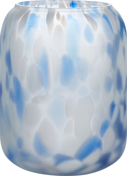 GINA Vaso Spots blu H19cm - Blu / A: 19.0 cm