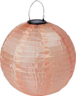 LILLY Solar Lampion - Lachsfarben / D: 35.0 cm
