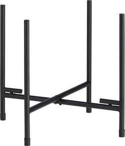 TRAVIS Support pour plantes - Noir / Hauteur : 37,0 cm