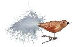 BIRD Clip oiseau - Orange / L: 8.0 cm