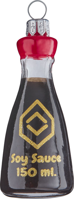 SOJASAUCE Figure in vetro - Nero / A: 8.0 cm