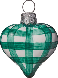 KARO Coeur - Vert / H: 3.0 cm