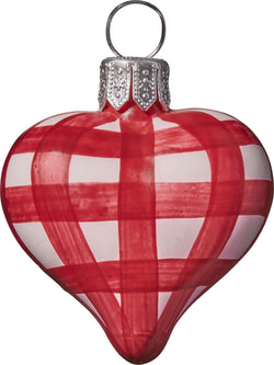 KARO Coeur - Rouge / H: 3.0 cm