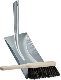 SU GABY shovel and broom - Silber / L: 21.7 cm x P: 36.0 cm x H: 16.4 cm