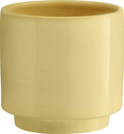 SE-CIAO cachepot grande giallo 18x17cm - Giallo / A: 18.0 cm