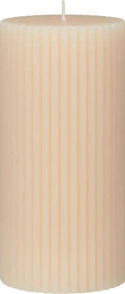 MAI Candela cilindrica - Écru / A: 15.0 cm
