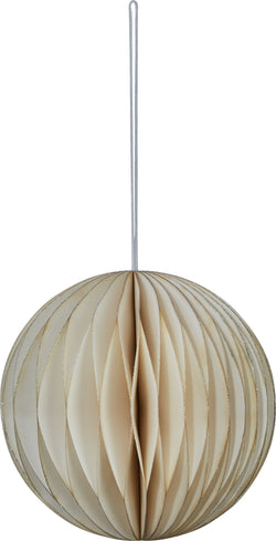 VALI Ganci in carta - Bianco / D: 15.0 cm