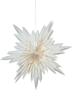 LINDA Décorations à suspendre - Blanc / D: 50.0 cm